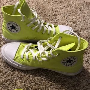 High top Neon Converse